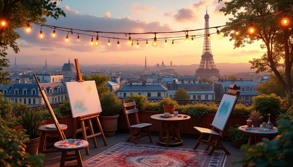 Une escapade artistique unique au cœur des toits parisiens