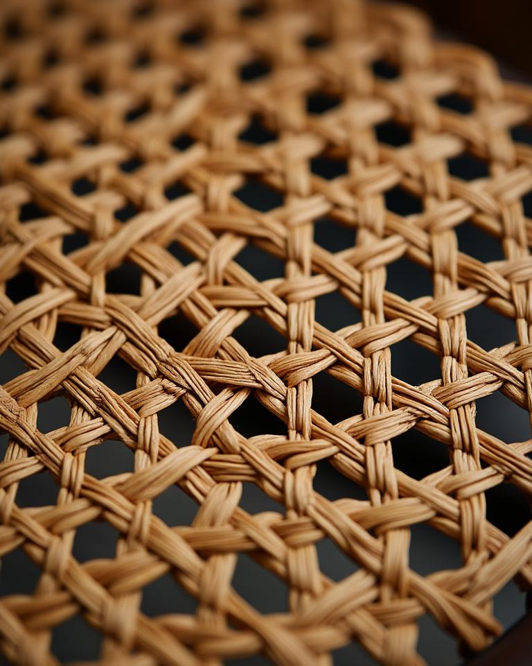 Détail cannage — Brin & Tresse