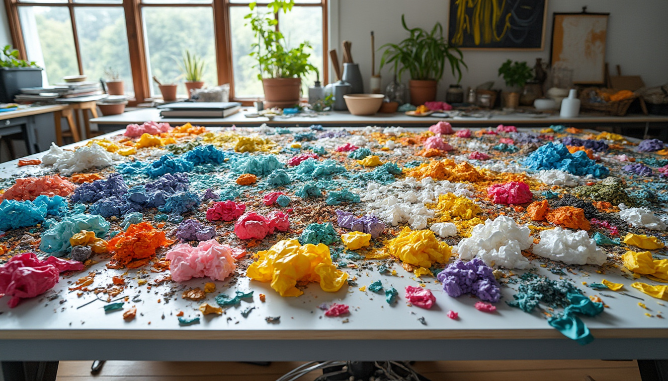 explorez l'univers unique de vik muniz, artiste renommé qui transforme les matériaux recyclés en œuvres d'art spectaculaires et innovantes.