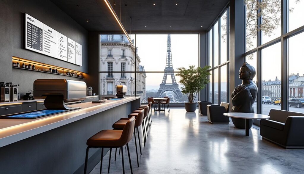 Découvrez le café au design le plus avant-gardiste de Paris