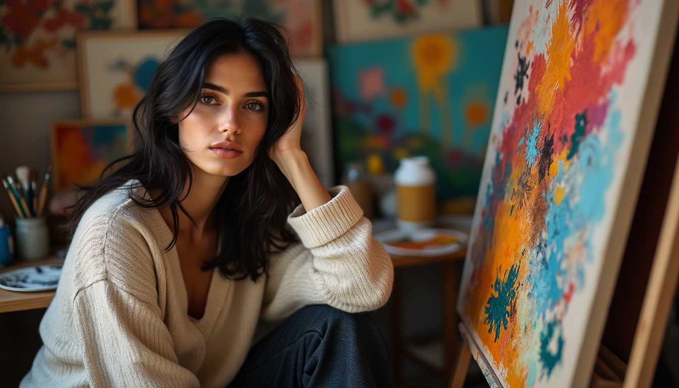 découvrez inès longevial, une artiste passionnée dont l'œuvre reflète une sensibilité et une émotion vibrantes, capturant l'essence de l'âme humaine à travers son art.