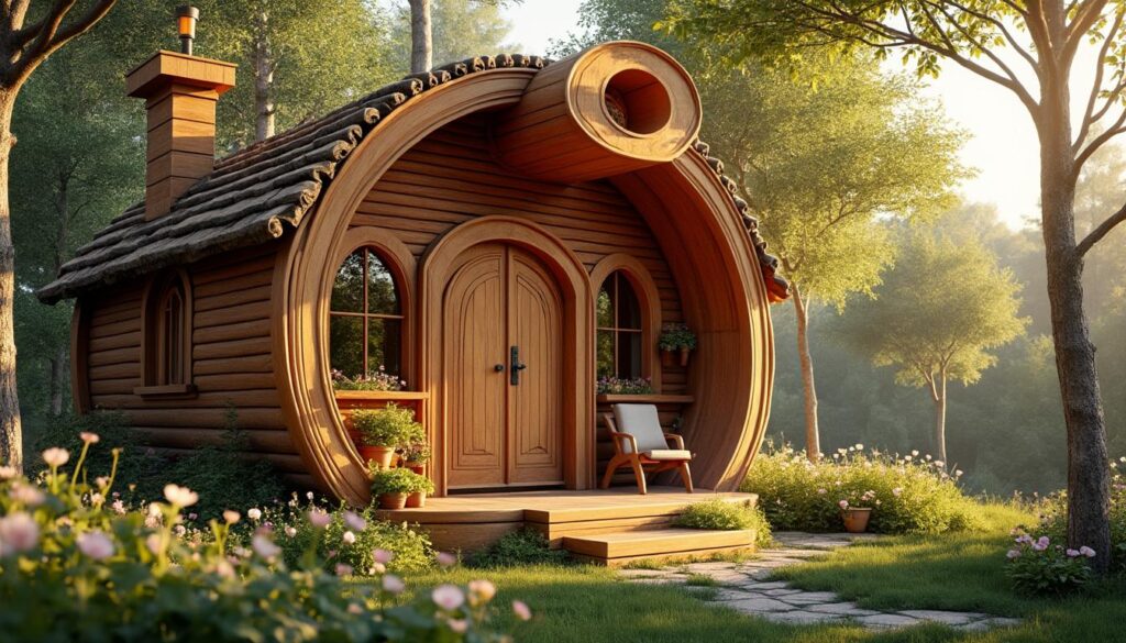 La cabane en bois pleine de charme et d’humour conçue par Mathilde Cabanas, fondatrice et directrice artistique