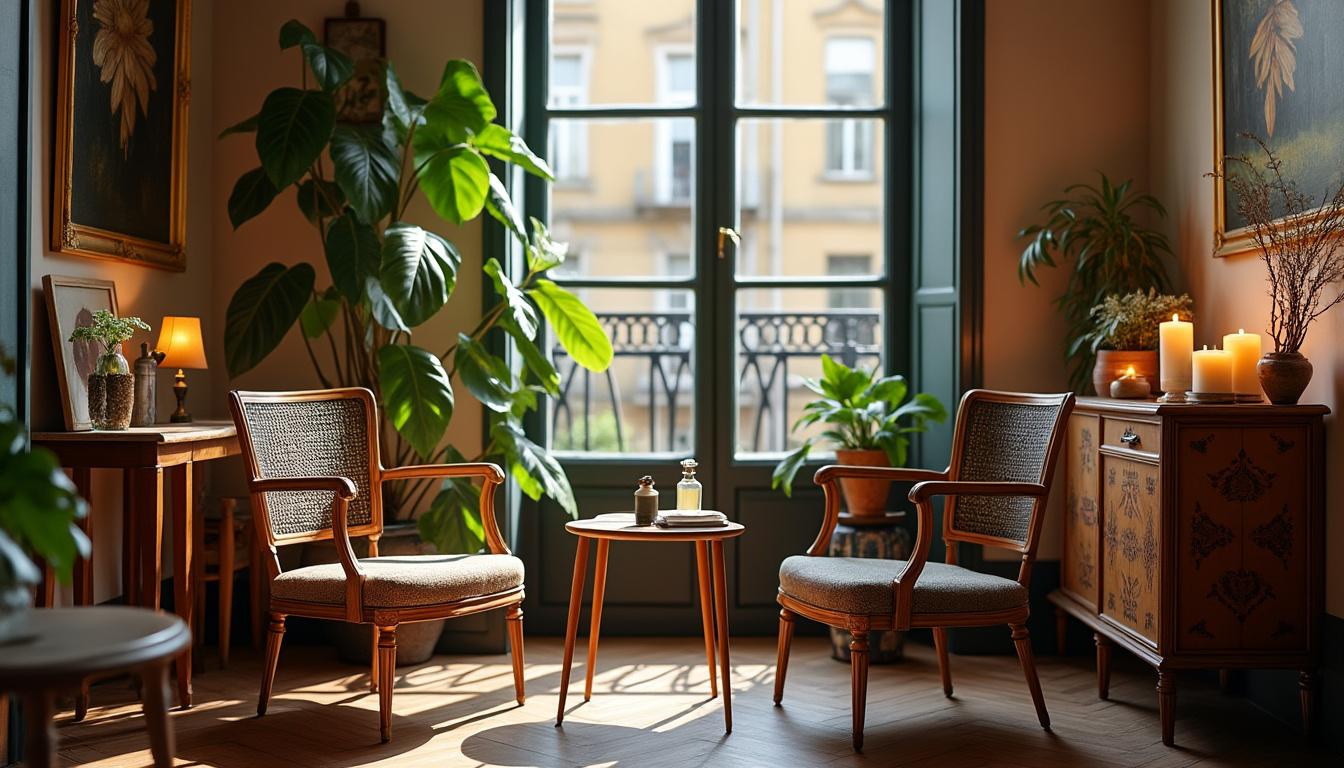 découvrez l'appartement au décor éphémère et charmant d'antoine billore à milan, un lieu unique alliant style et originalité.
