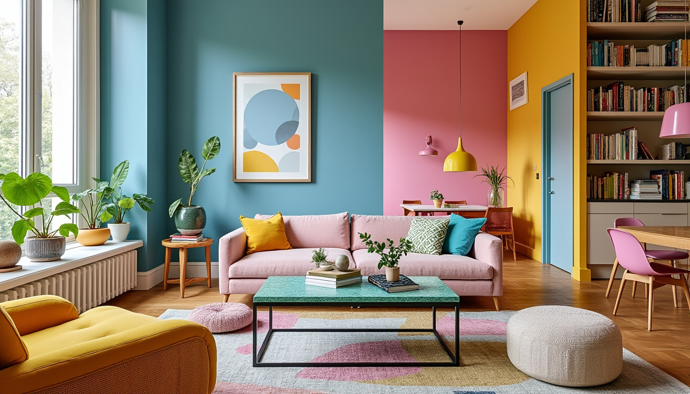 découvrez l'appartement vibrant du musicien myd, un espace unique où la plongée chromatique se mêle à une décoration musicale inspirante et colorée.