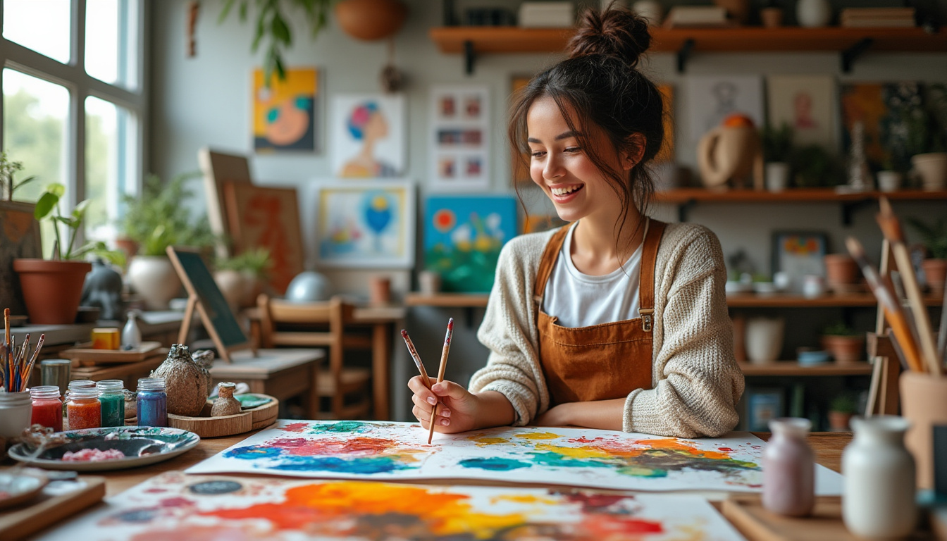 découvrez amélie : l'atelier d'art où la créativité s'épanouit à travers des œuvres uniques et inspirantes. rejoignez-nous pour libérer votre imagination et exprimer votre talent artistique.