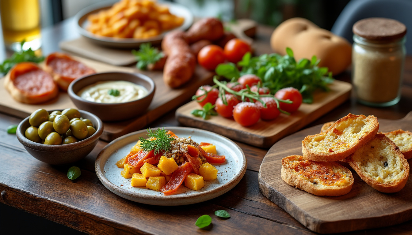 découvrez nos bouchées et tapas, des créations gourmandes et inventives parfaites pour éveiller vos papilles et partager des moments conviviaux.