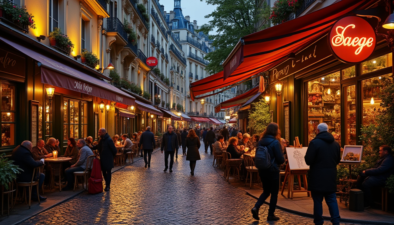 découvrez l'âme vibrante de pigalle, quartier emblématique de paris, entre ambiance artistique, vie nocturne animée et charme à la française.