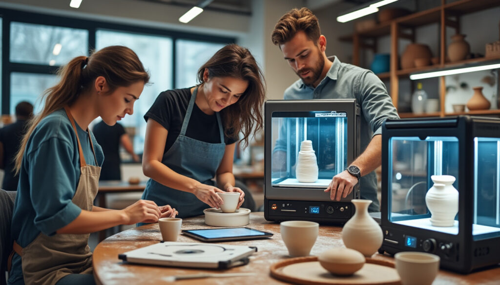 Unfold : la nouvelle génération de potiers en impression 3D
