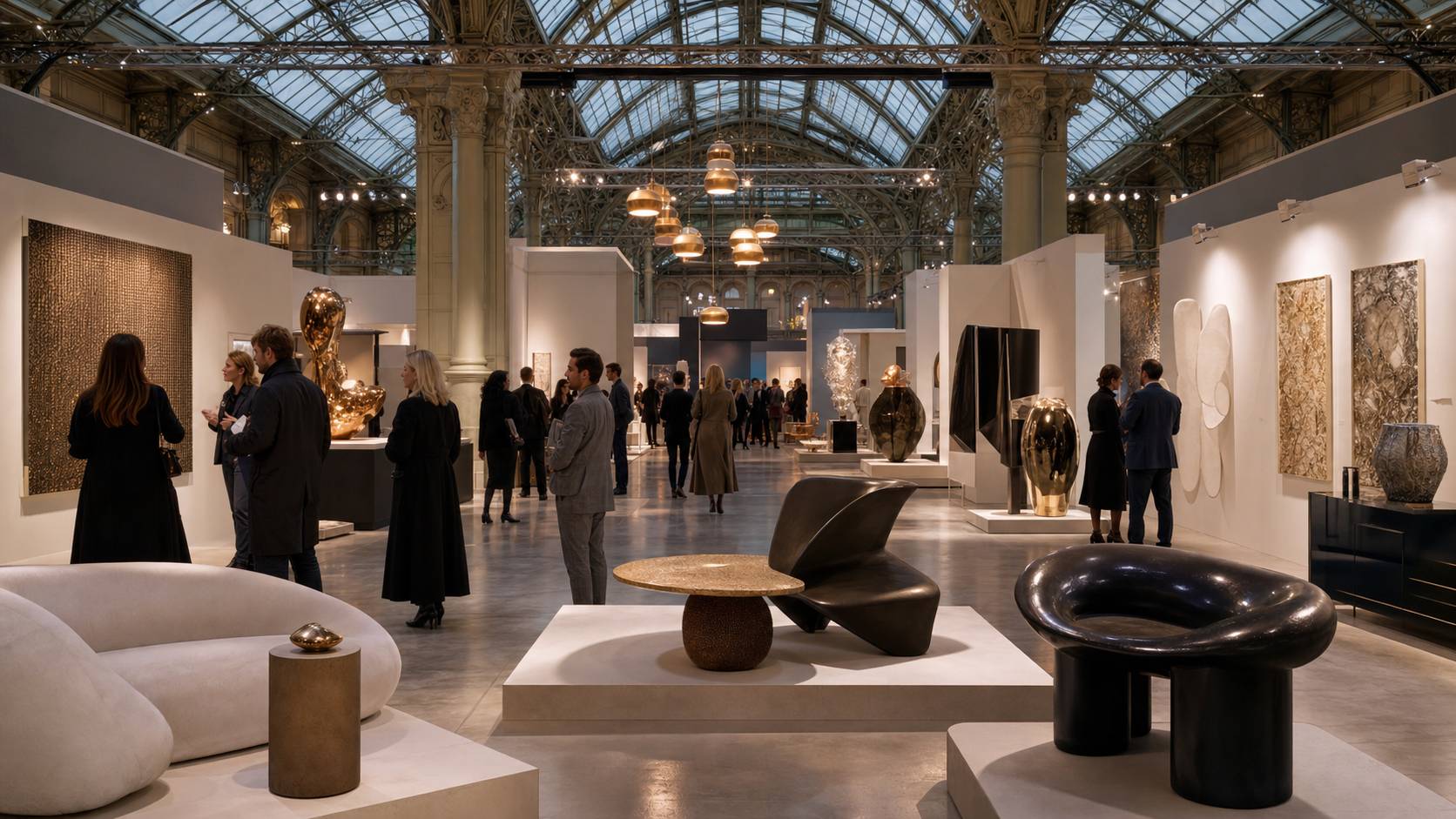 Foire PAD Paris 2024 exposition design contemporain galerie et objets