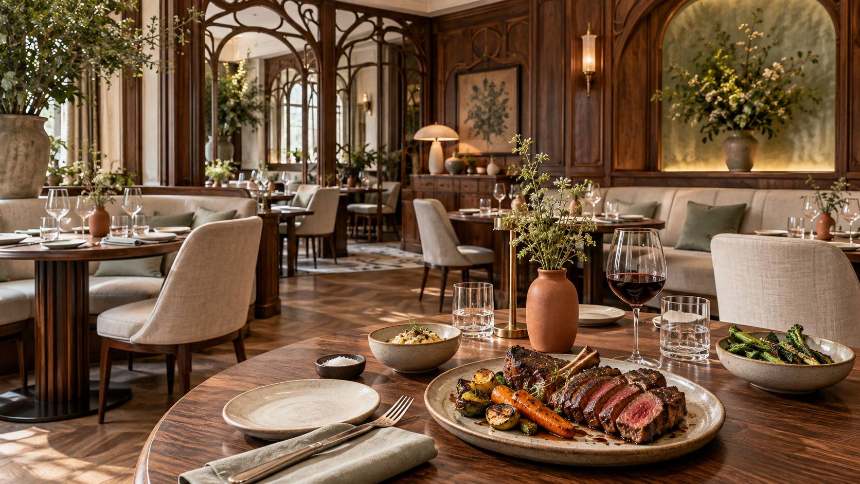 Illustration éditoriale du sujet : Beefbar Paris : L'Art de la Viande Sublimé au Cœur de la Capitale