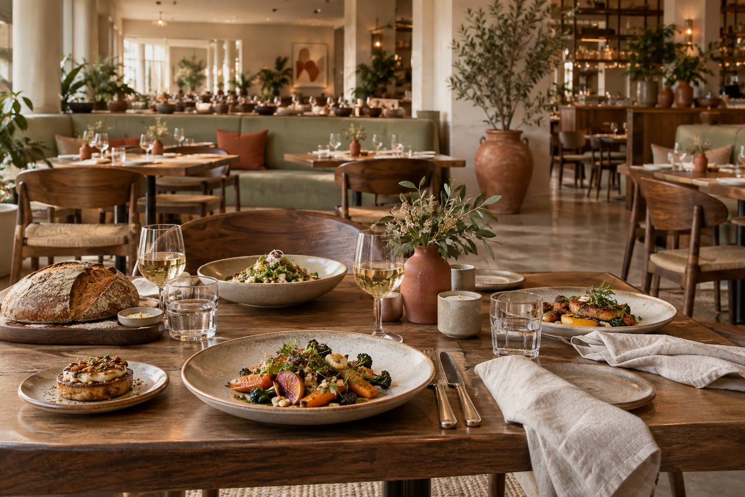 Illustration éditoriale du sujet : Découvrez les délices gourmands de notre restaurant