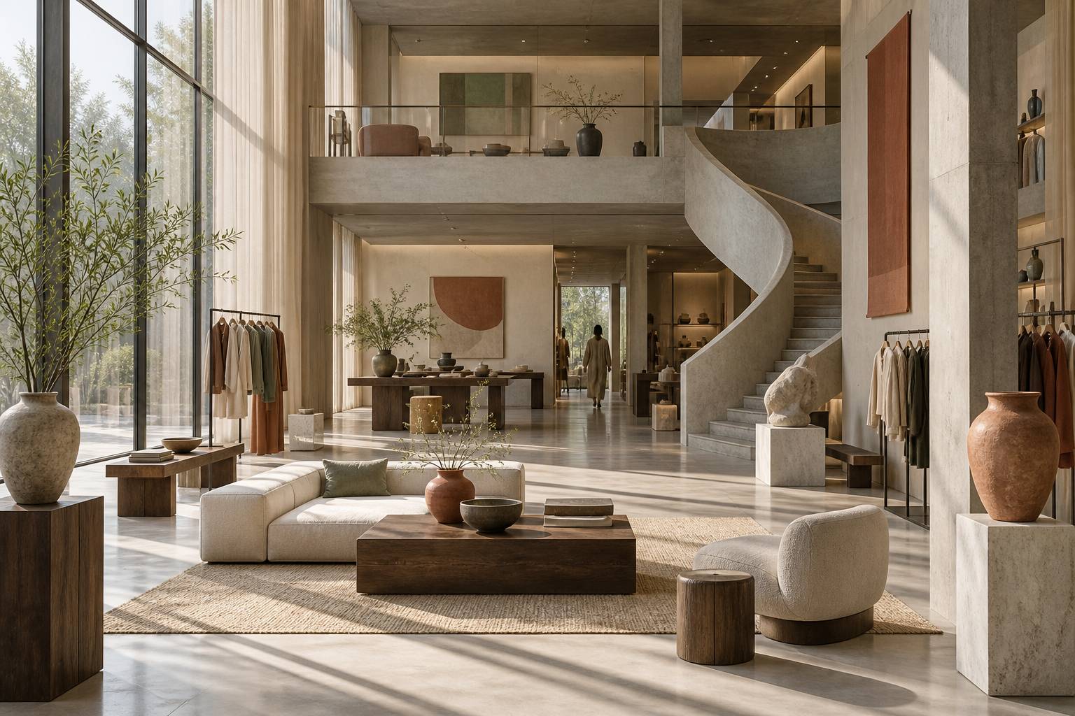 Illustration éditoriale du sujet : Saint Laurent Rive Droite inaugure une boutique avant-gardiste au cœur de Pékin
