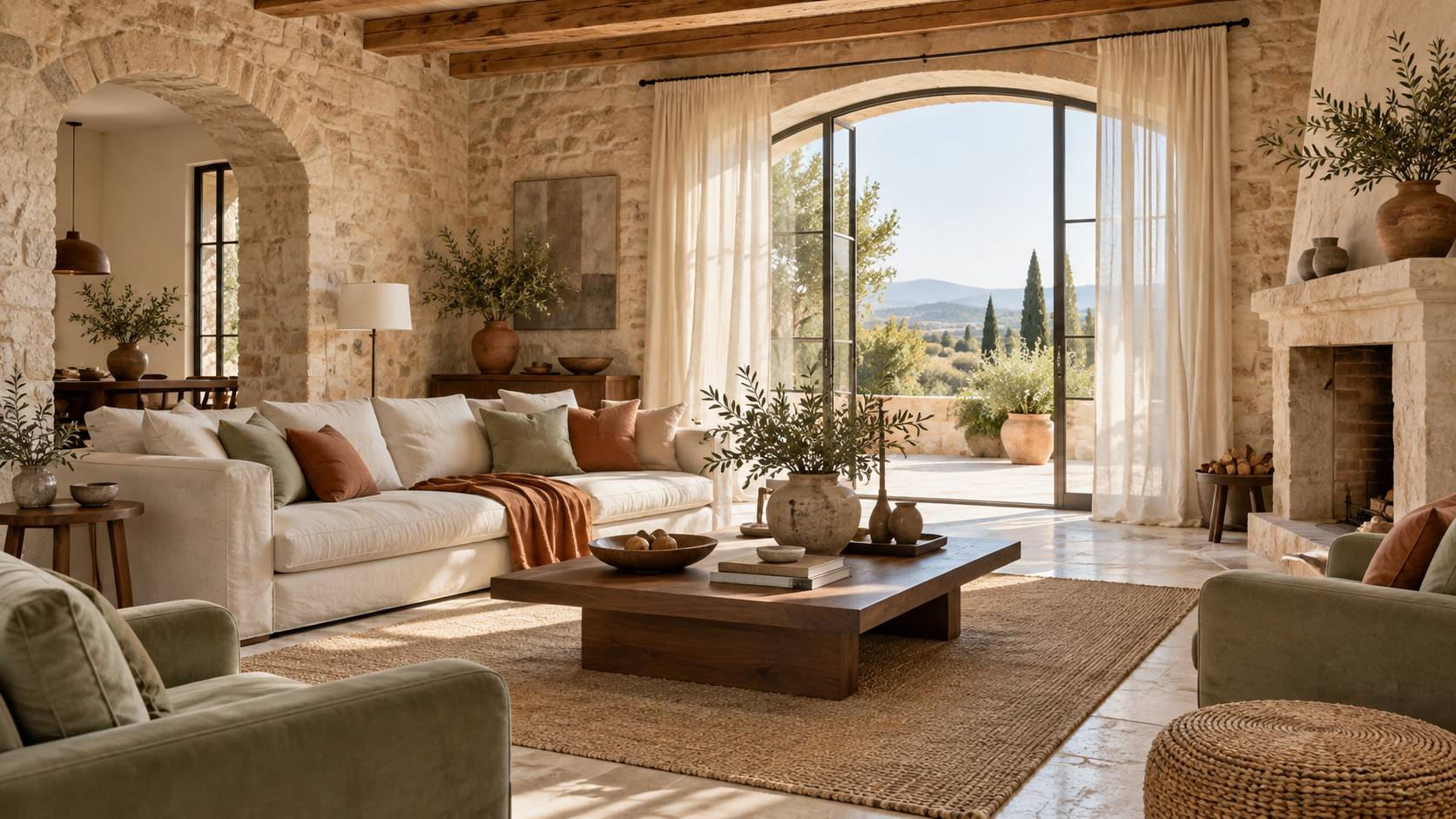 Illustration éditoriale du sujet : Séjour d'Exception en Provence : Découvrez le Charme Authentique de la Maison d’Uzès